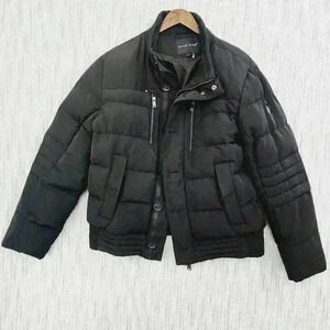 Jared Lang Down Men's L Puffer Coat Full Zip/ Button